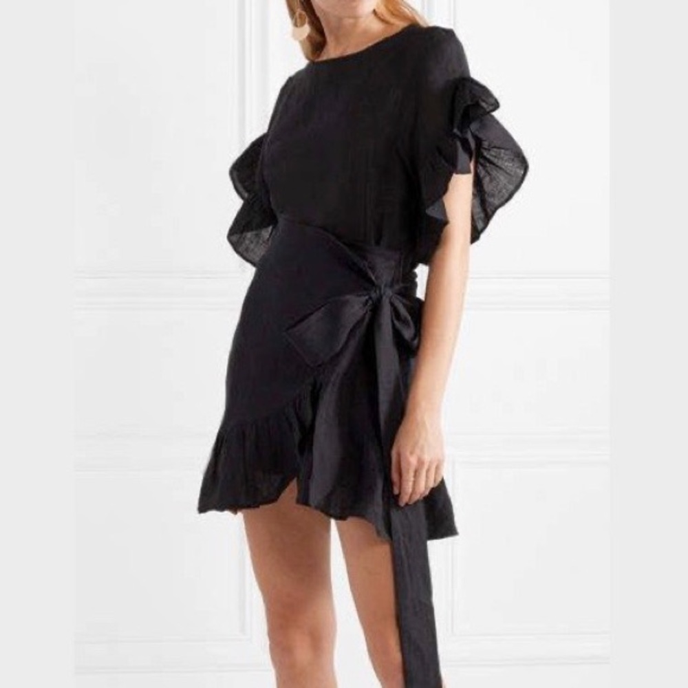Isabel Marant Delicia Linen Mini Dress size 36